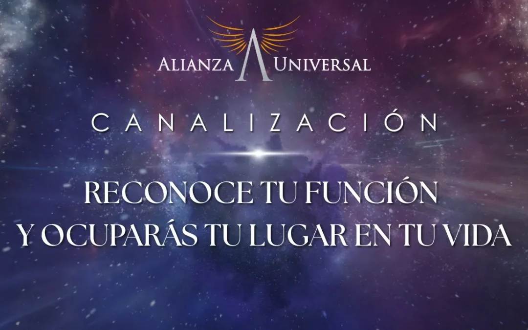Canalización Angélica | Reconoce tu FUNCIÓN y ocuparás tu LUGAR en la vida | Rubén Escartín (15 de mayo de 2025)